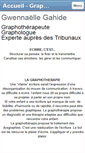 Mobile Screenshot of graphotherapie-belgique.net